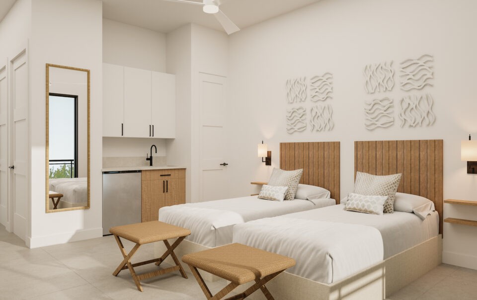 Turks and Caicos Islands hotel Providenciales twin beds