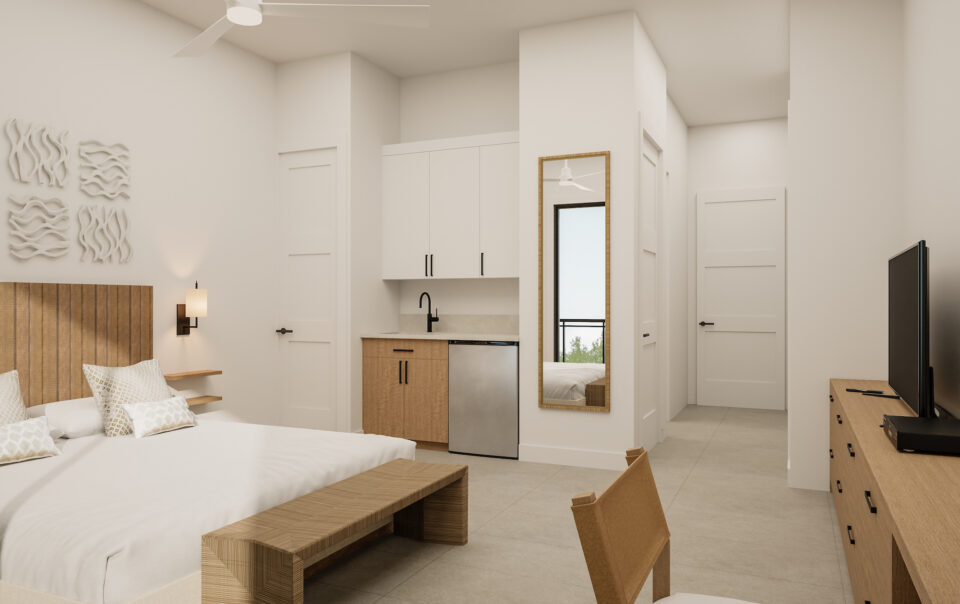 Turks and Caicos King Bed Room