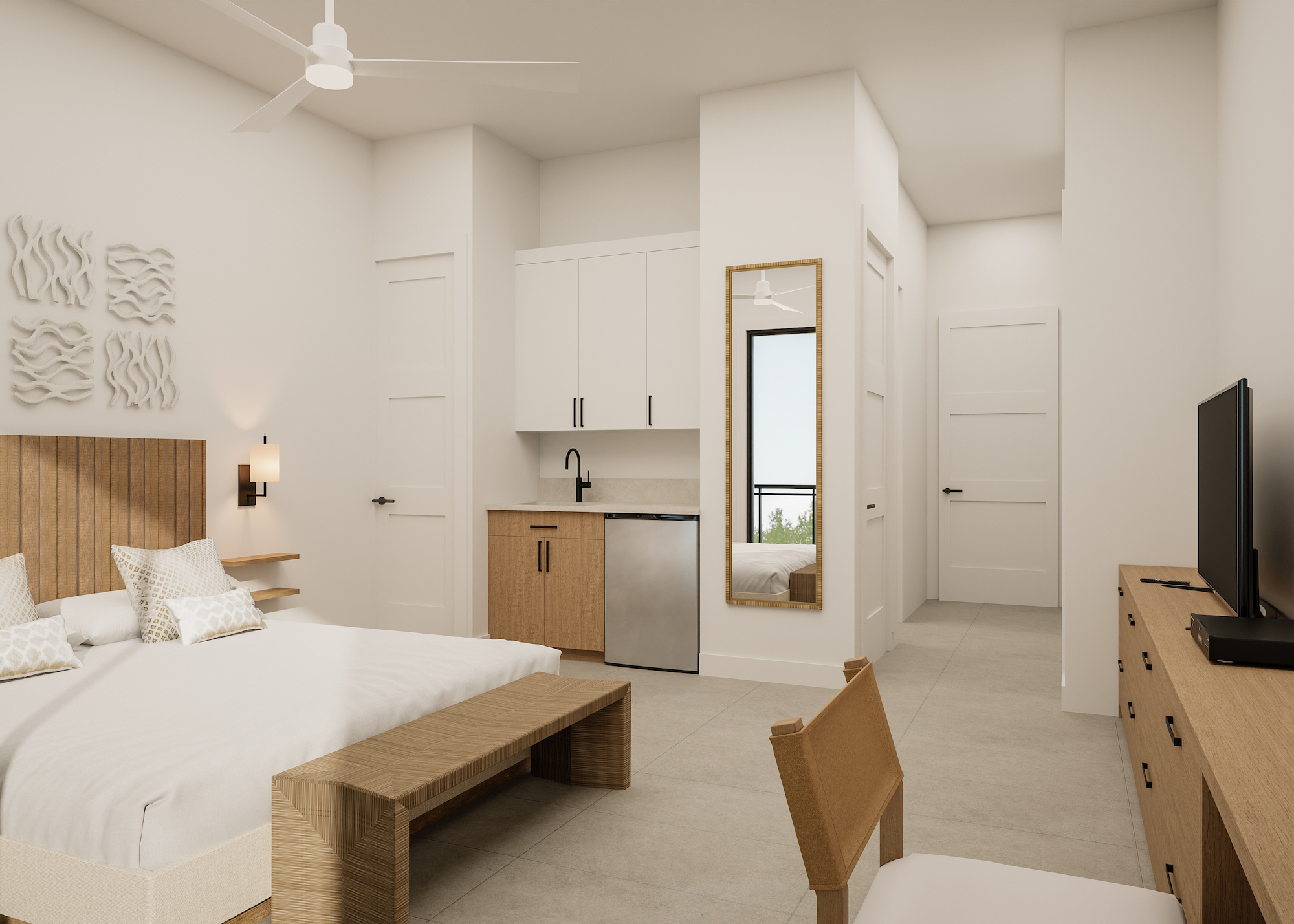 Turks and Caicos King Bed Room