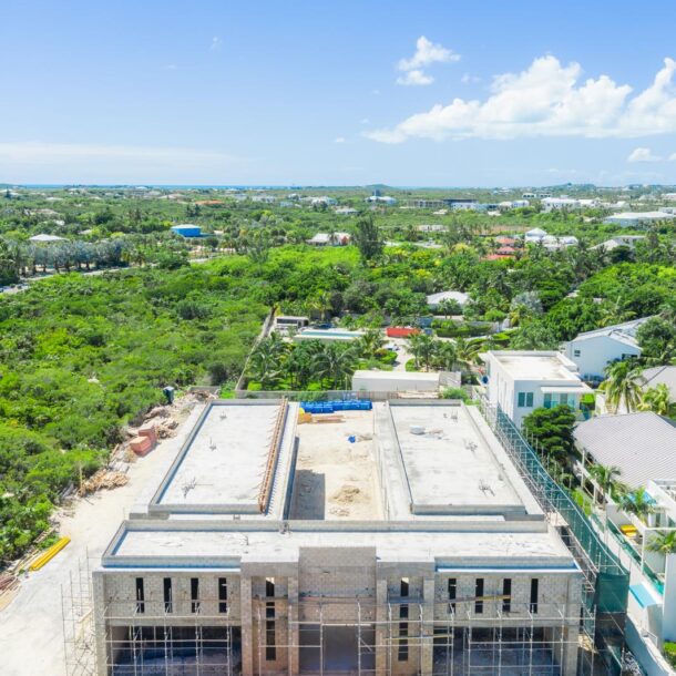 the retreat turks and caicos islands construction